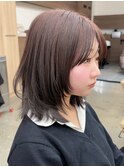 短めならこれ!ワンカールで可愛くなれる簡単ウルフボブ!