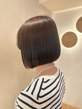 ラヴィズム 名駅店(LUVISM) ボブ/レイヤー/ミディアム/艶カラー/パーマ/顔周りレイヤー