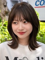 プラネシブヤ(Prune Shibuya)&nbsp;外ハネくびれレイヤーミディアム