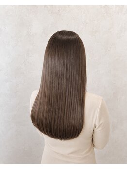 HAKUA private hair salon【ハクアプライベートヘアサロン】【6月中旬NEWOPEN(予定)】の写真/広がる髪も、自然にまとまる艶ストレート