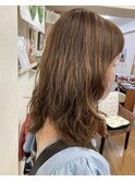 ウェーブヘア