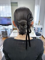 オウン(AUN)&nbsp;リボン型風シニヨン