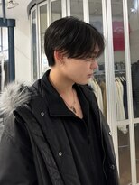 トリッカ シブヤ(TRICCA SHIBUYA)&nbsp;ナチュラルマッシュ/黒髪ショート/小顔メンズヘア