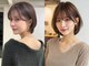 マカロン 仙台泉中央店(macaron)の写真/毛流れを意識したカットで首元が綺麗な女性へ*まとまりのある大人ショートカット[仙台泉中央/顔周りカット]