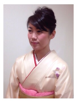 ヒマワリ(HIMAWARI) 卒業式 キラキラママの訪問着スタイル