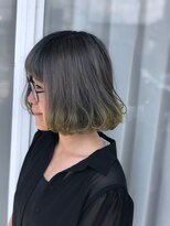 ヘアドレス フォレストガンプ(Hair dress Forrest Gump) グレージュフラワーボブ