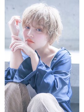 エース (ACE) ACE 大人可愛いショート×ハイトーンベージュ