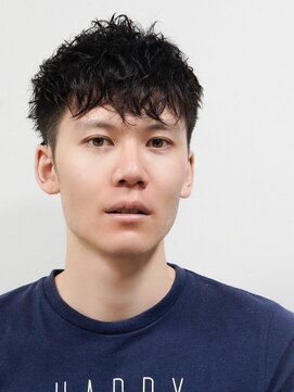 ベンケイ(HAIR AVENUE benkei) 【フロントＶ字ライン】スパイラル×リーゼント