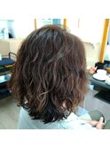 ミディアムパーマ