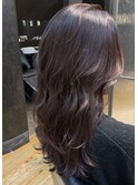 暖色艶髪ロング