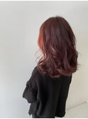 フェイスフレーミング赤