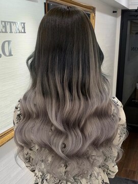 ディーシー 渋谷店(D.C) グラデーションエクステスタイル