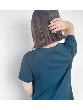 ヘアースタジオゼン アドバンス(hair studio Zen advance) マロンベージュ×ボブ