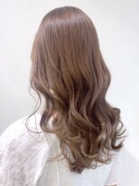 アルバム 新宿(ALBUM SHINJUKU)&nbsp;マロンベージュ_ショコラベージュボブルフベビーバング_ba343141