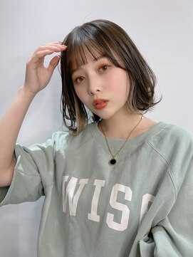 ディレクト 新宿(Direct) インナーカラー×おくれ毛バング☆