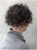 メンズ無造作パーマ