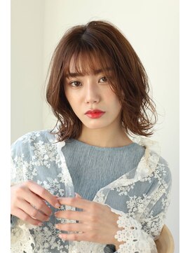 エクリ シセイドウ 麻布十番店(equri×SHISEIDO) 【麻布十番】ゆるっとエアリーボブ♪