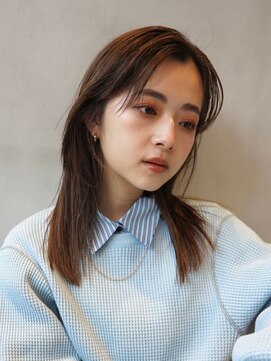 ニコ トウキョウ(nico TOKYO) イメチェン大人可愛い小顔カットフェミニンダークアッシュ