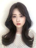 バイオレットジェム(Violet`jem)&nbsp;大人可愛い韓国風くびれヘア／レイヤーカット/ショコラブラウン