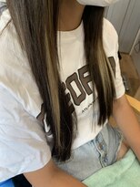 美容室 ダン エクセルシア(Dan)&nbsp;プレミアム編み込みエクステのインナーエクステ★ロングヘア★