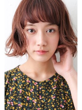 ニコ(NiCO) 【NiCO 八戸】似合わせカット くせ毛風 カール 大人ボブ ♪