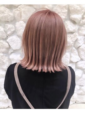 モアナバイヘッドライト 綱島店(Moana by HEADLIGHT) 【Moana綱島】#オレンジ#ミニボブ＃外はねボブ＃タッセルボブ