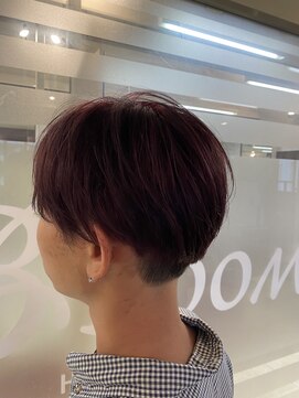 ヘアースペースブルーム ヒーロー 園田店(HAIR SPACE BLOOM hero) 【園田/レッドカラー】メンズカラー