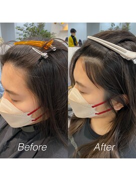 ソラ 表参道(SORA) 韓国で話題のチャンモリパーマ！うぶ毛カット