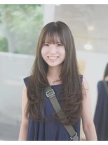 スイ(sui)&nbsp;【sui hair studio 富塚町】たっぷりレイヤー　オリーブカラー