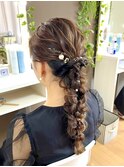 編みおろしヘア【品川/ヘアセット】