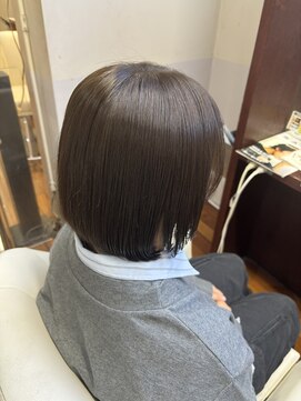 サラ 徳山店(SARA) ブリーチなしオリーブベージュ