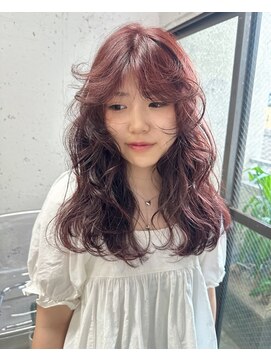 タロ(TALO) 【TALO】ブリーチなしダブルカラーのレッドブラウン