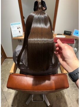 リジェール 鶴舞店 ロング×ナチュラルベージュ