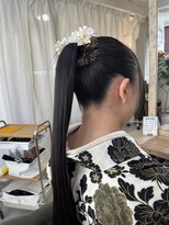 ヴィヴァン(Vivant)&nbsp;【Vivant】2026卒業式　着物ヘアセット・振袖《円城寺》