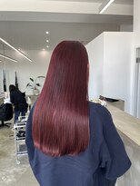 ノートエートル 西金沢(Nought etre)&nbsp;ブリーチなしダブルカラー！ピンクラベンダー