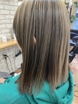 マイロヘアー アンブレラカラー