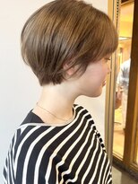 モリオフロムロンドン 原宿本店(morio from London)&nbsp;【morio原宿】丸みショート　ベージュダブルカラー