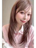 【megumi】レイヤーカット.ラベンダーベージュ