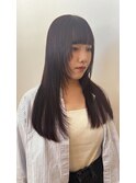 レイヤーカット、カシスレッド