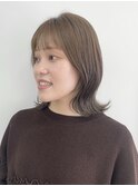 熊本 透明感カラー 韓国風スタイル Una Yumika