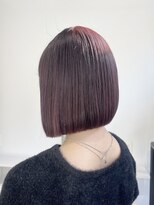 シュク 高円寺(SYUK)&nbsp;ピンク/ブリーチなし/ピンクブラウン/ボブ【SYUK高円寺】kanna