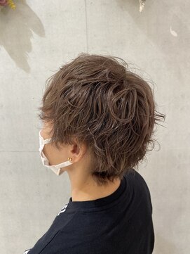 リーナ ビューティガーデン(LiNA BeautyGarden) ミルクティーベージュ×ショート