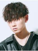 波巻きスパイラル/シャドウパーマ/サーフカール/men's/メンズ