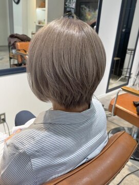 ルフ ヘアーデザイン(ruf hair design) 透明感白髪染めスタイル