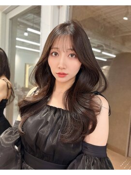 レイヤーカット /縮毛矯正/前髪/顔周り/名古屋/栄/韓国サロン