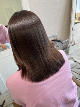 髪質改善シルクストレート