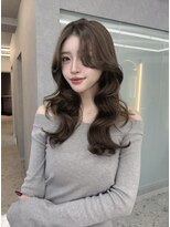 リッカ(LICCA)&nbsp;【柿本真優】ヘーゼルベージュ/レイヤーカット/センターパート