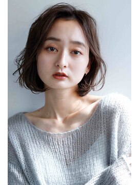 グリーン レーベル 川崎店(Green label) 大人のニュアンスボブ