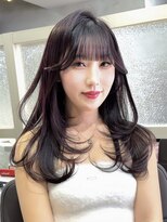 フォート(FORT) ダークアッシュ/レイヤーカット/バタフライレイヤー/顔周り