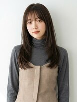 キビト(kibito) ハッシュカットセミロングレイヤーカット30代曙橋駅若松河田駅